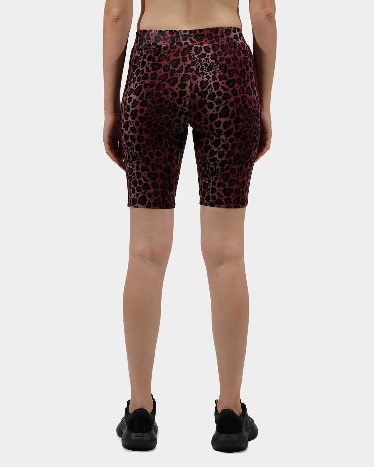 Licra Short Adidas Leopard