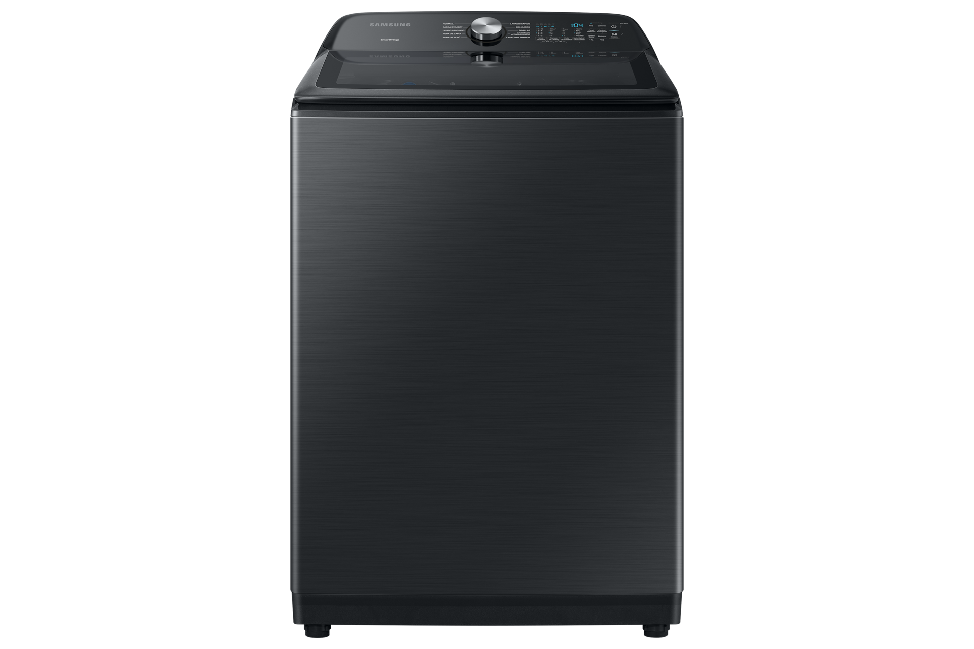 Lavadora Negra Carga Superior 28 Kg Wa28B8375Gv Samsung