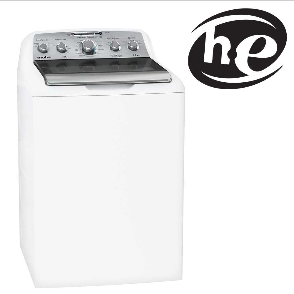 Lavadora Mabe Carga Superior 22Kg Lma72215Wbab1 Blanca