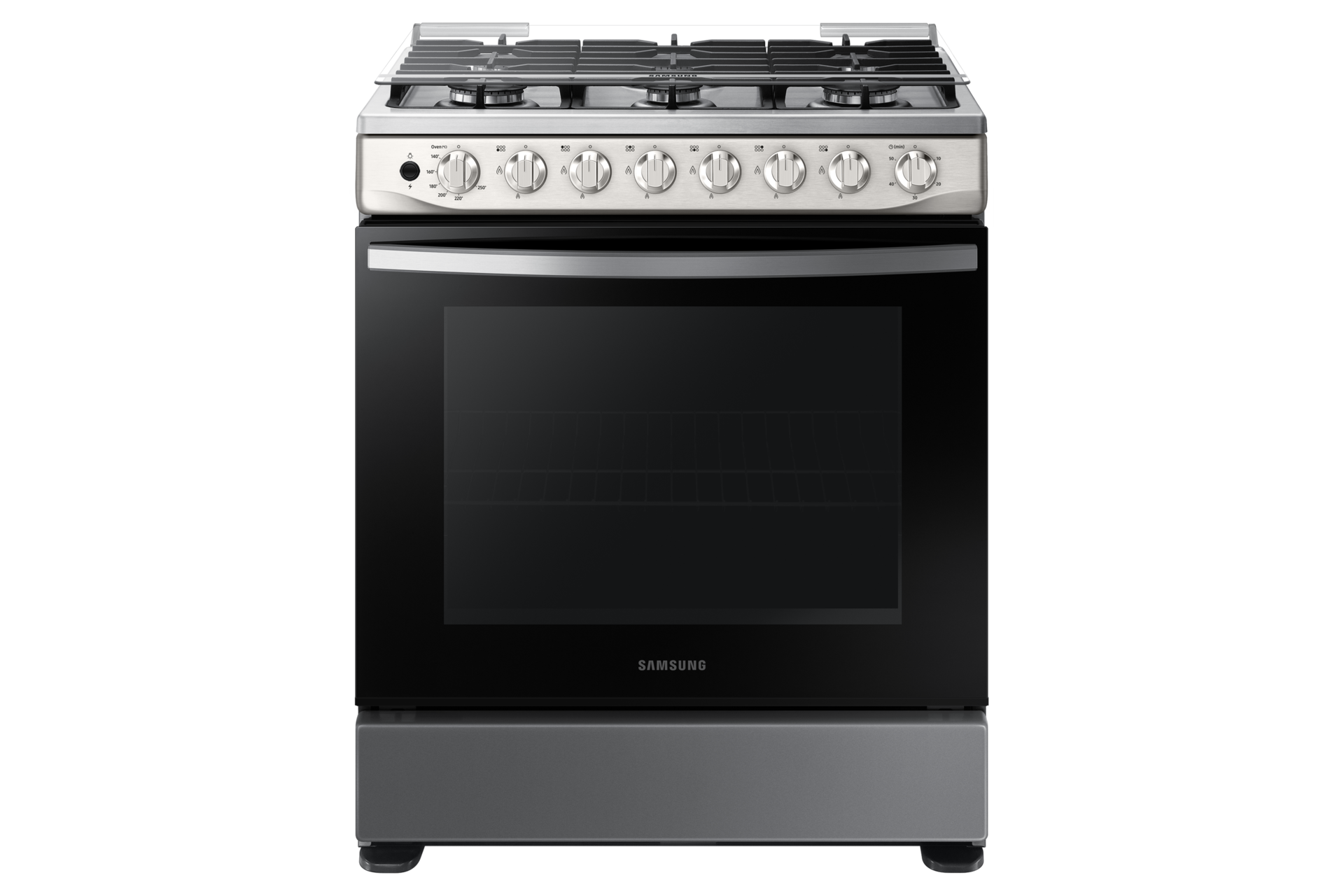 Estufa Samsung 30" Cuft Nx52T5411Ms/ax  con Plancha