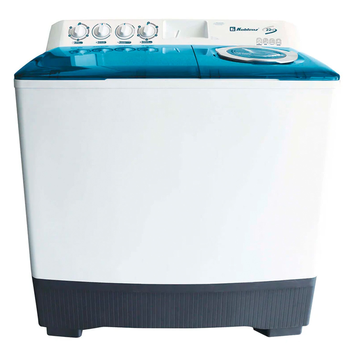 Lavadora Koblenz Doble Tina 22 Kg Ldm-22B
