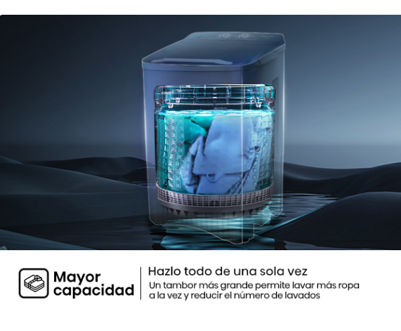 Lavadora Hisense Semiautomática 15Kg Wsff1501 Blanca