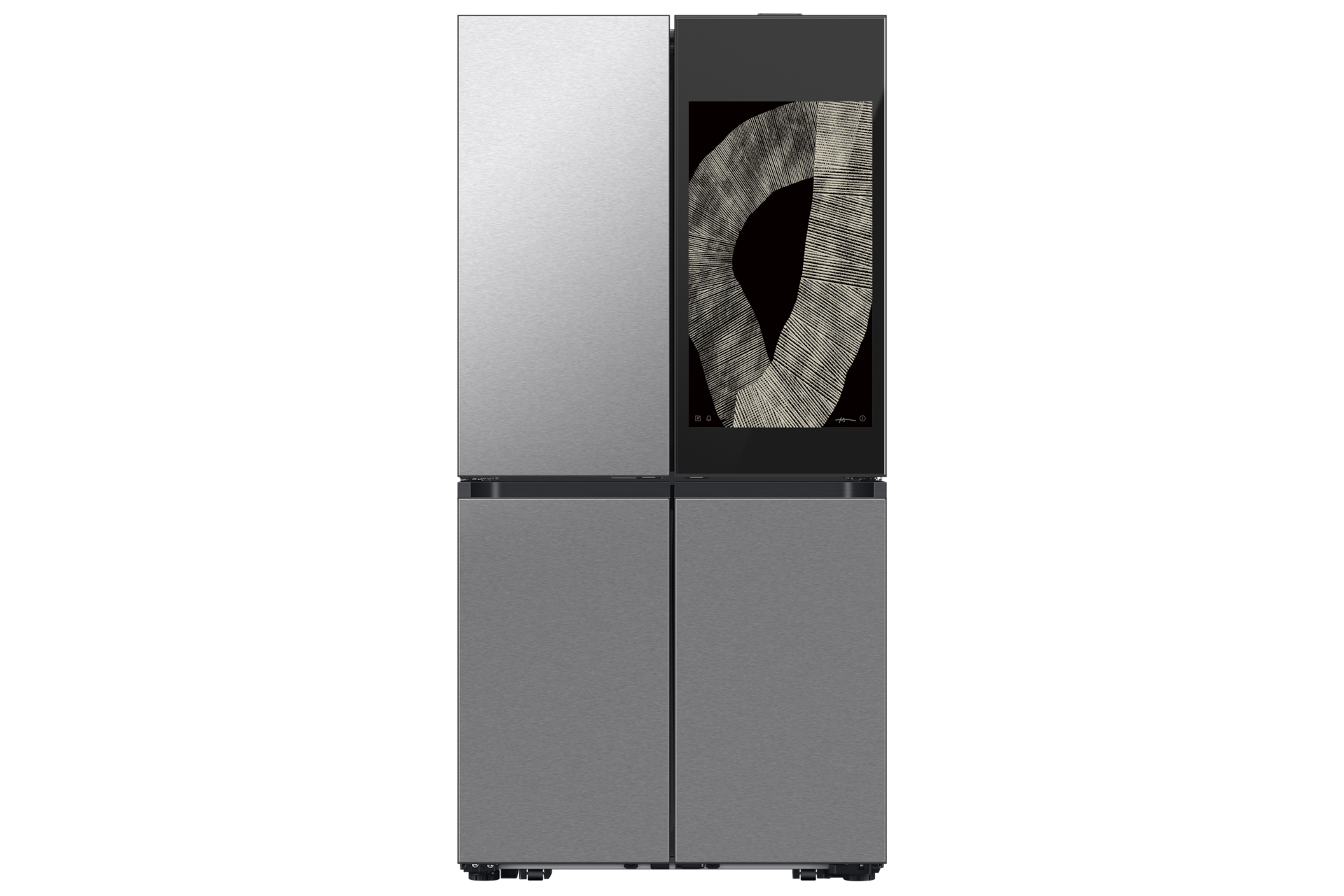 Refrigerador Bespoke Family Hub 23Ft Rf23Db9950Qdem Acero Samsung