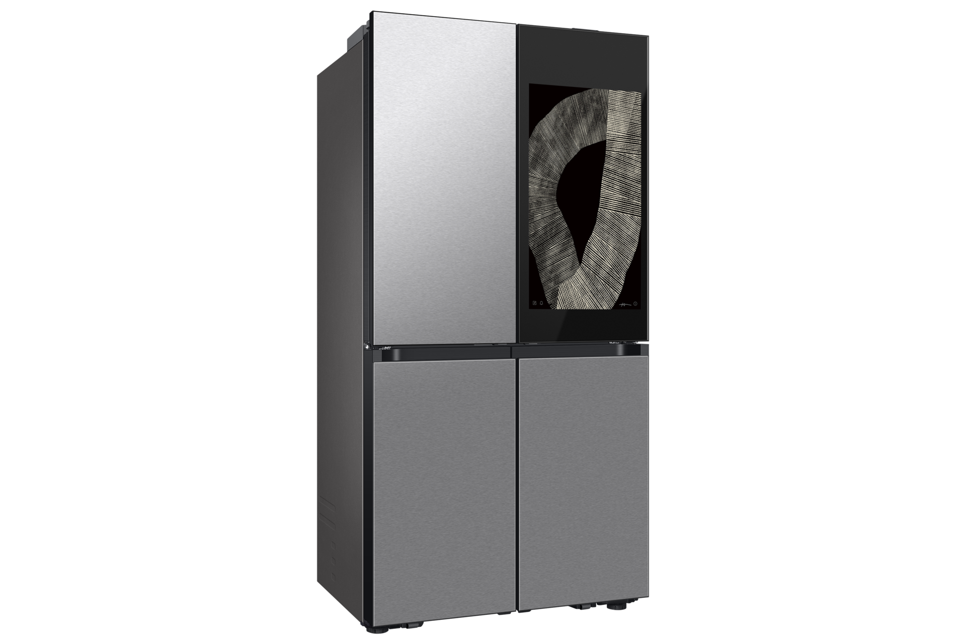 Refrigerador Bespoke Family Hub 23Ft Rf23Db9950Qdem Acero Samsung