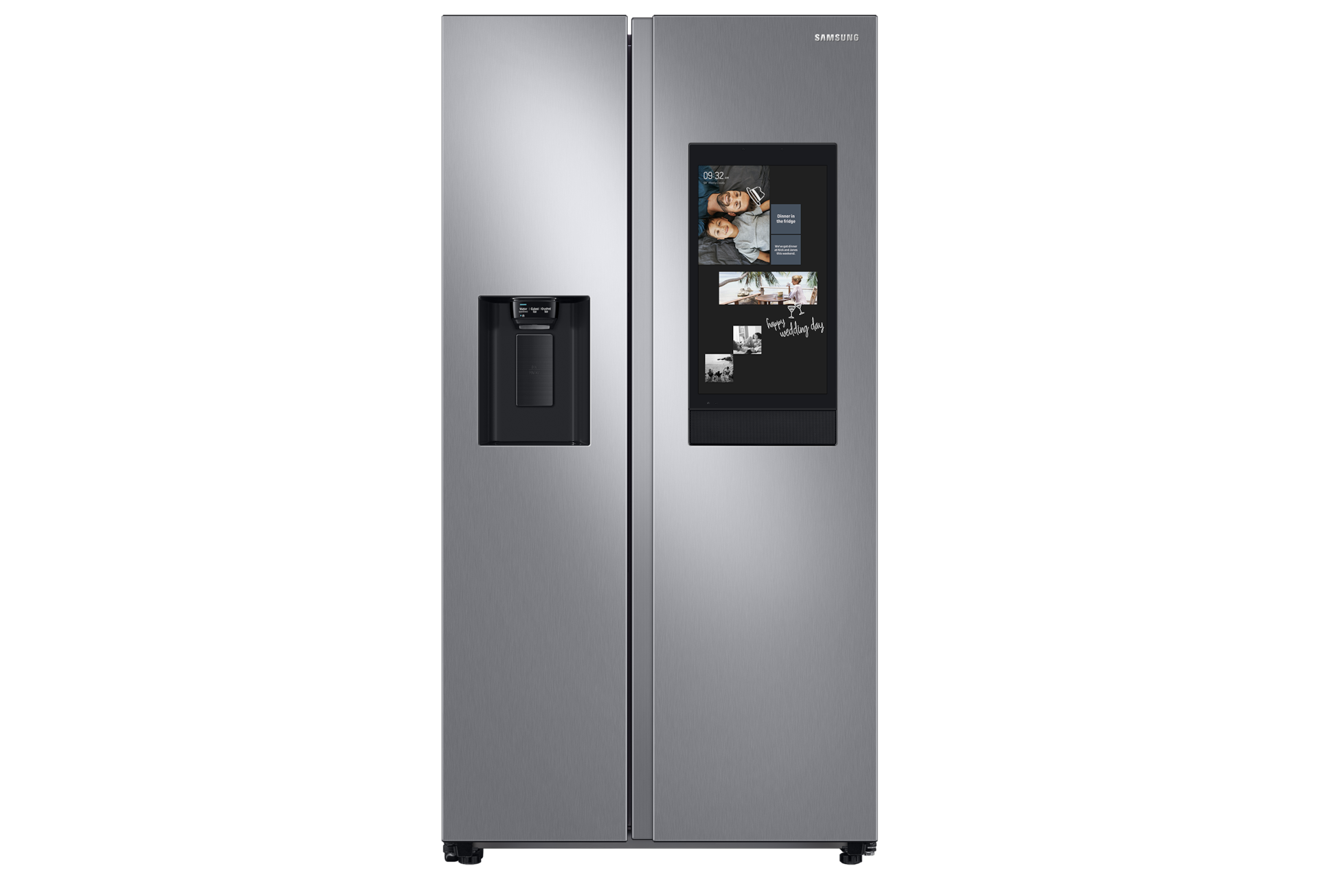 Refrigerador Samsung Side By Side Family Hub 22Ft Rs22T5561S9/em Silver