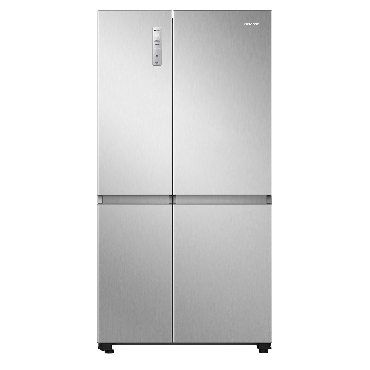 Refrigerador Hisense Sbs 22P Rs22N6Gcx Acero