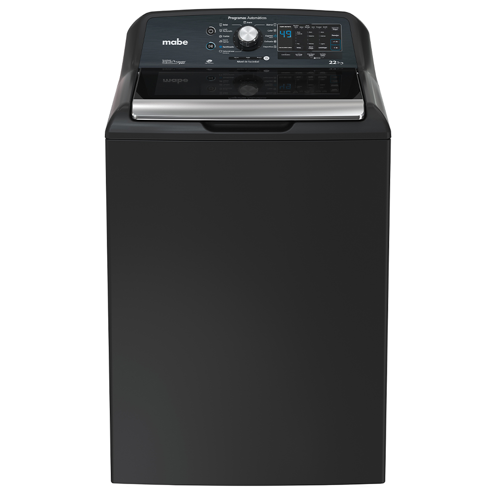 Lavadora Automática Mabe Carga Superior 22Kg Lmh72211Wdab0 Diamond Gray