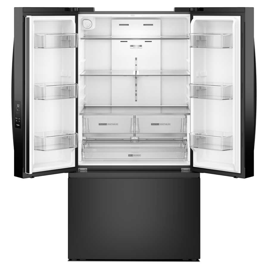 Refrigerador Whirlpool French Door 31 P Wrff3136Sb Negro