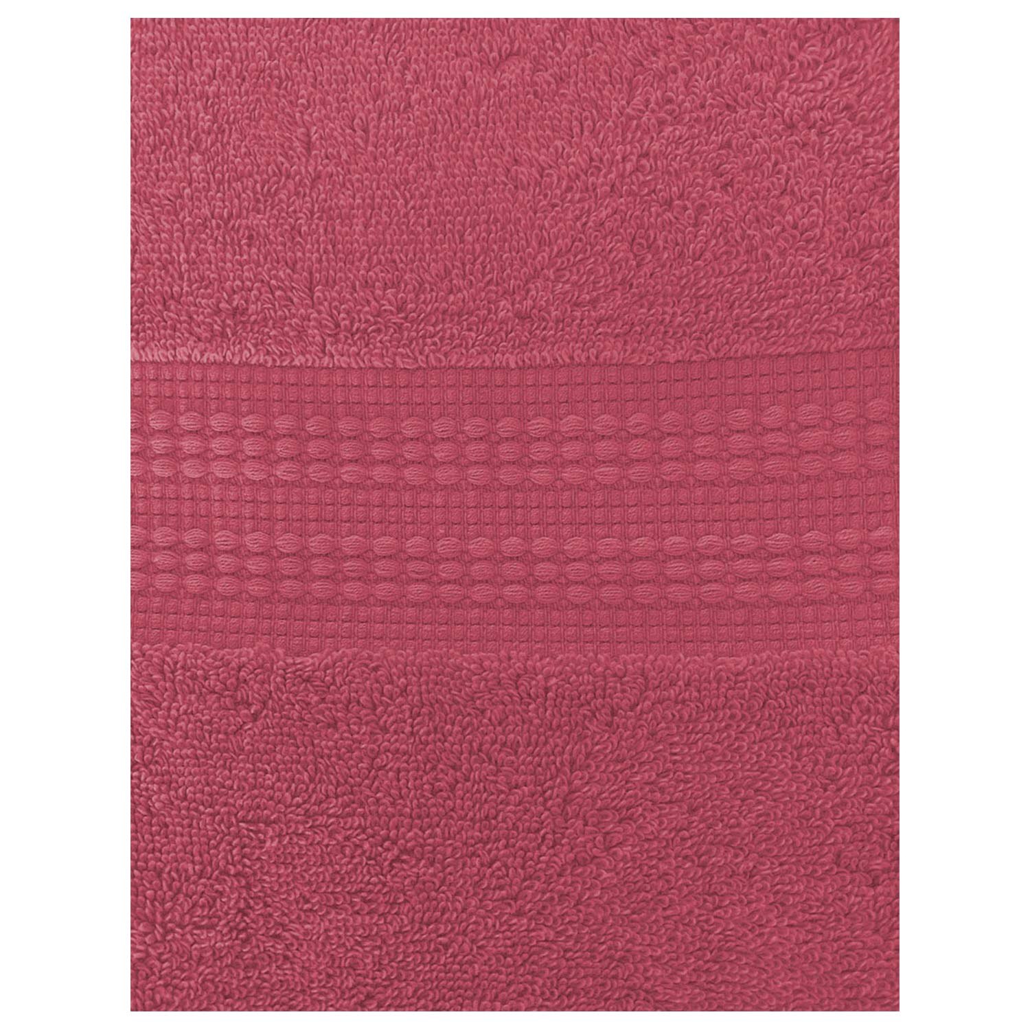 Toalla Facial Rosa Luxury 40X40 Spring Air