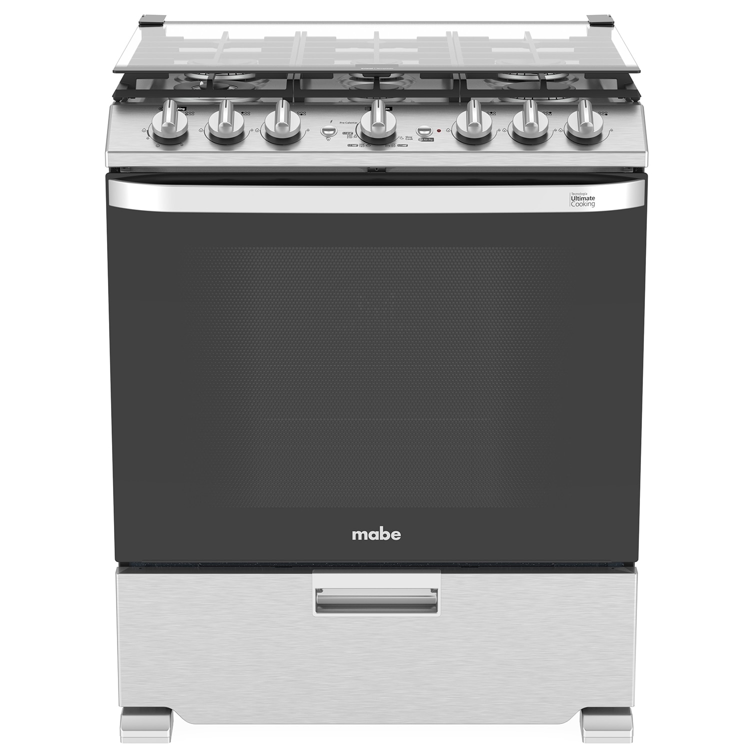 Estufa Mabe Piso 30 Emha7602Dss0 Inox Af